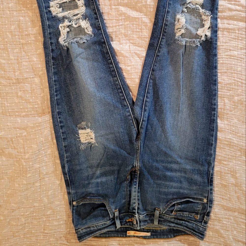 Levi's high-rise skinny jeans